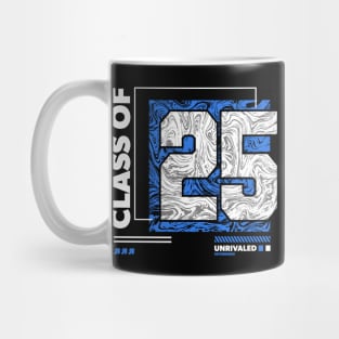 Class of 2025 Urban Streetwear // Graduation Class of '25 Blue Mug